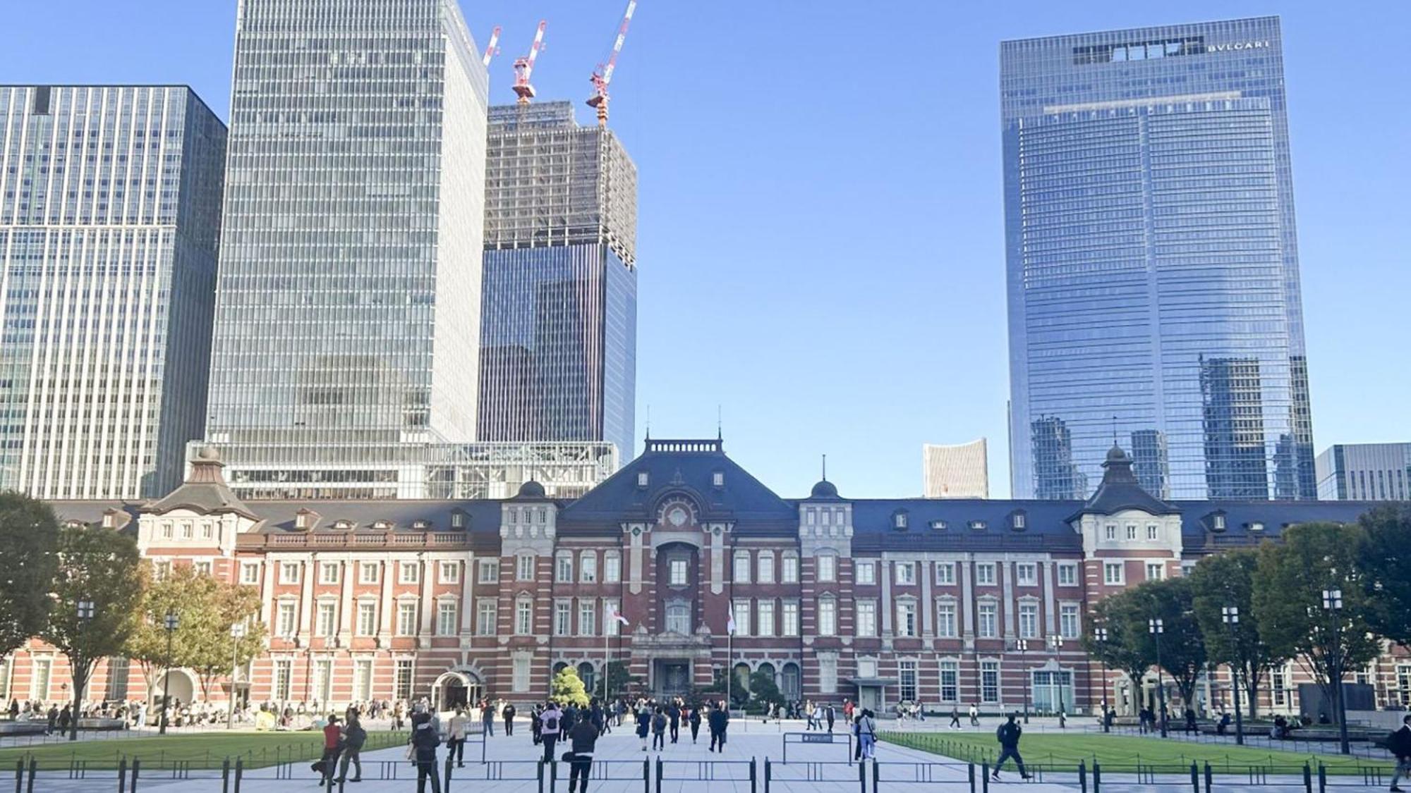 Toyoko Eki Yaesu Kita Guchi Präfektur Tokio